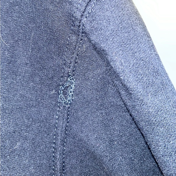 USA-Embossed Crewneck Fleece Sweatshirt - Picture 7 of 7